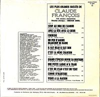 Les Grands Succès De Claude François [Vinyl], 1