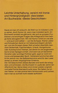 Art Buchwald's beste Geschichten, 1