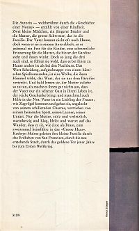 Vater nur ein seltner Gast, 1