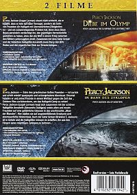 Percy Jackson - Diebe im Olymp/Percy Jackson - Im Bann des Zyklopen  [DVD], 2