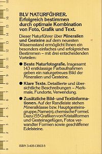 Mineralien, Gesteine, 1