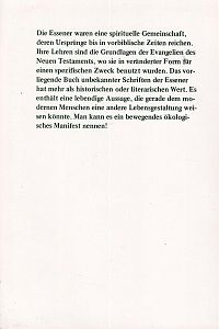 Die unbekannten Schriften der Essener, 1
