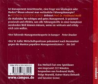 Führen, Leisten, Leben - Wirksames Management für eine neue Welt, 1