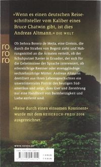 Reise durch einen einsamen Kontinent, 1