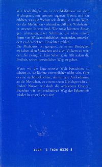 Das Wunder der Meditation, 1