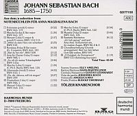 Aus Dem / A Selection from Notenbüchlein für Anna Magdalena Bach [CD], 1