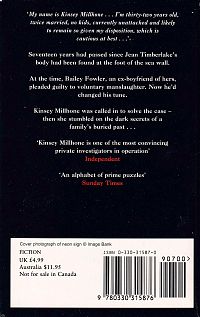 F is for Fugitive, 1