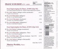 Schubert Impromptus D 899 und D 935 [CD], 1