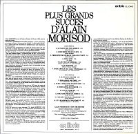 Les plus grands succès d'Alain Morisod et son Orchestre [Vinyl], 1