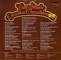 Eine Stunde Operetten-Wunschkonzert [Vinyl], 1