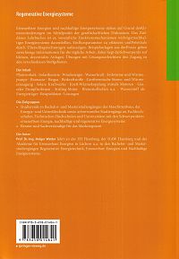 Regenerative Energiesysteme, 1