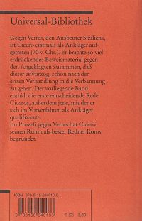 Reden gegen Verres, 1