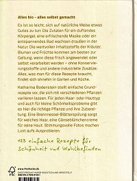 Naturkosmetik aus meinem Garten, 1