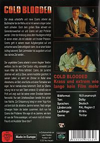 Cold Blooded [DVD], 1