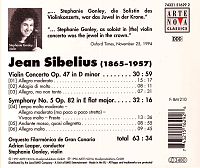 Sibelius: Violin Concerto / Sinfonie 5 [CD], 1