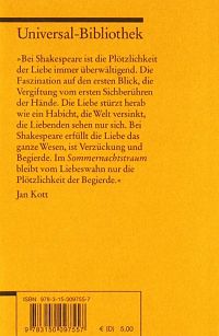 A Midsummer Night's Dream- Ein Sommernachtstraum, 1