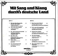 Mit sang und Klang durch's deutsche Land [Vinyl], 1