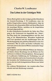 Das Leben in der Geistigen Welt, 1