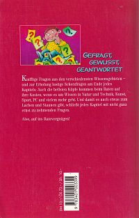 Gefragt, gewusst, geantwortet, 1