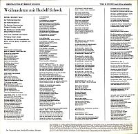 Weihnachten mit Rudolf Schock [Vinyl], 1