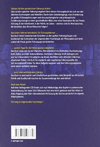 Psychologie der Menschenführung, 1