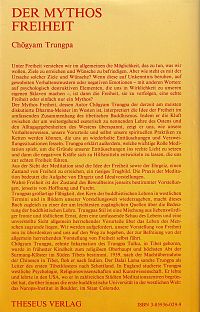 Der Mythos Freiheit - Und Der Weg der Meditation, 1