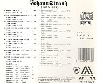 Johann Strauss -m 1825-1899 [CD], 1