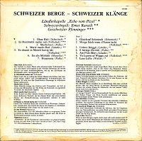 Schweizer Berge - Schweizer Klänge [Vinyl], 1