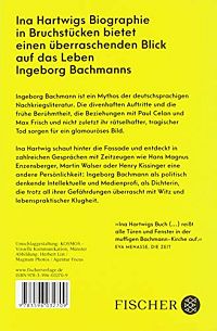 Wer war Ingeborg Bachmann?, 1