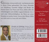 Die Kunst des stilvollen Verarmens, 1