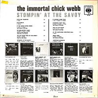 The Immortal Chick Webb - Stompin' at the Savoy [Vinyl], 1