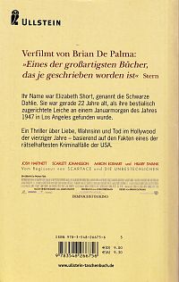 Black Dahlia - Die schwarze Dahlie, 1