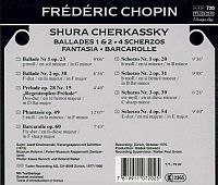 Ballade 1 und 2 / 4 Scherzi / Fan / Baca [CD], 1