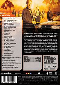 CSI: Miami - Staffel 3 [DVD], 1