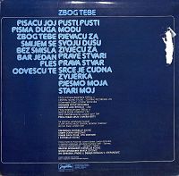 Zbog Tebe [Vinyl], 1