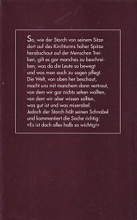 Die Leute im Storchennest, 1