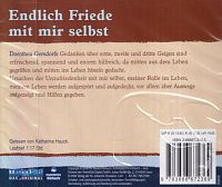 Endlich Friede mit mir selbst, 1