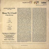 Anton Bruckner: Messe Nr. 3 [Vinyl], 1