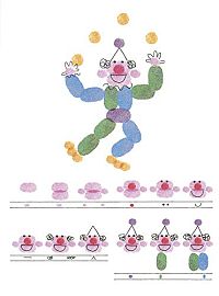 Fingerabdruck, Punkt und Strich, 2