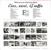 Eins Zwei G'Suffa [Vinyl], 1