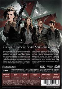 Resident Evil - The final chapter [DVD], 2