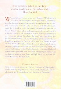 Liebe dich selbst, sonst liebt dich keiner, 1