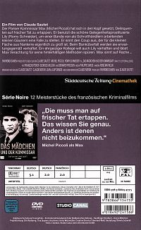 Das Mädchen und der Kommissar [DVD], 1