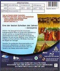 Africa - The Serengeti - IMAX [Blu-ray], 1