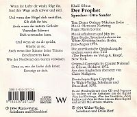 Der Prophet, 1