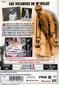 Les vacances de Monsieur Hulot [DVD], 2