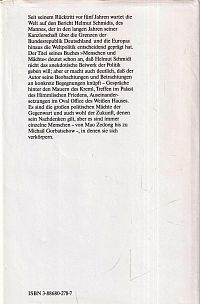 Menschen und Mächte, 1