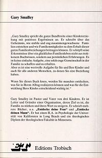 Der Schlüssel zum Herzen unseres Kindes, 1