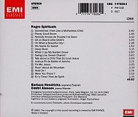 Negro Spirituals [CD], 1