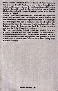 Ich, Adeline, Hebamme aus dem Val d`Anniviers, 1